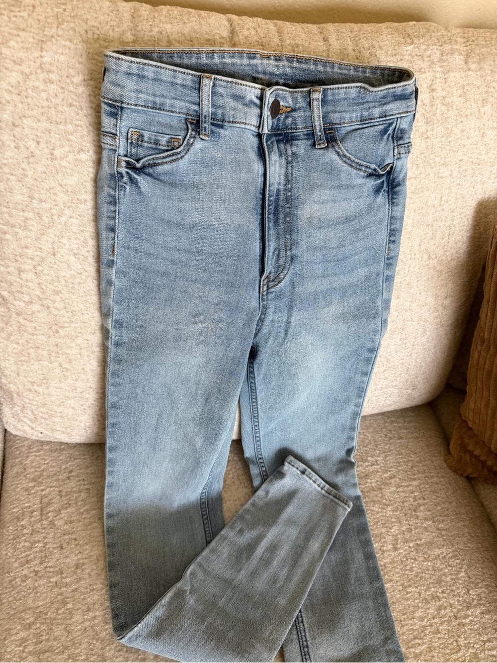 H&M Light Blue Skinny Denim Jeans with Tag